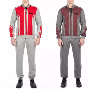 Ensemble de survêtement pour homme, design color block, survêtement de sport, vêtements de mode personnalisés pour homme, ensemble de sweat-shirts - Product Image 1