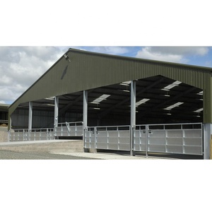 Industrial Galvanized Prefab Metal Steel Structure Building For <strong>Poultry</strong> Farming Goat Sheep Shed Cow <strong>Farm</strong> - Product Image 4