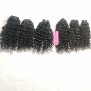 Extensiones de Cabello Humano Remy Indio de Alta Calidad Sin Procesar, Cutícula Alineada, Color Natural, Ondulado Profundo, Liso, Sin Químicos - Product Image 2