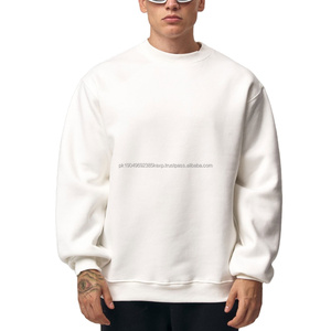 100% coton thermique sur mesure hommes pull sweats qualité supérieure hommes couleur unie sweats surdimensionnés sweats à capuche - Product Image 1