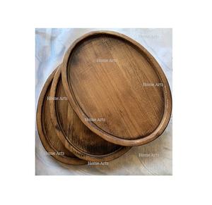 Ensemble de 2 assiettes de chargeur de différentes tailles Plaques de dessous en bois de la meilleure qualité Montrez la plaque à un prix abordable - Product Image 6