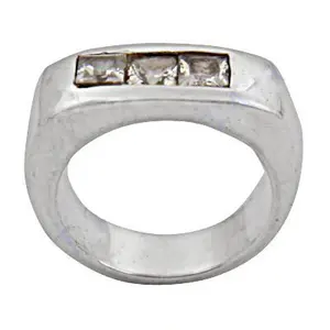 Anillo Romántico de Piedra Natural con Corte Esmeralda Cuadrado, Chapado en Platino y Rodio, para Regalo de Mujer - Product Image 2