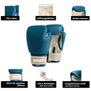 Meilleures ventes Entraînement sportif Gants de boxe de combat Sac de boxe Ensembles d'équipement de boxe - Product Image 4