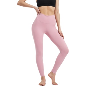 Leggings pour femmes personnalisés, 90% polyester, 10% élasthanne, respirant, pantalon de yoga en coton, vêtements de sport, leggings pour femmes grandes tailles - Product Image 5
