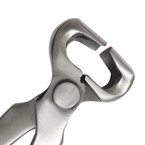 Alicates de media punta para pezuñas de caballo, de acero inoxidable, reutilizables, ajustables, herramienta duradera de calidad premium para el cuidado de pezuñas equinas - Product Image 1