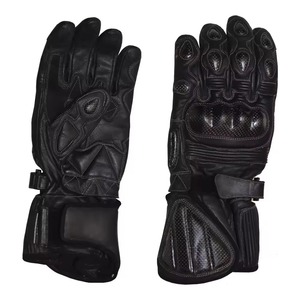 Guantes de moto de materiales personalizados para hombres y mujeres con su propio diseño de logotipo Guante de moto de carreras con rango bajo - Product Image 1