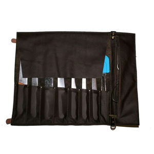 Bolsa de Almacenamiento Enrollable de Cuero Resistente para Utensilios de Cocina, Diseño Limpio, Uso Profesional, Ideal para Viajes, Color Personalizable, KBS GOODS - Product Image 5