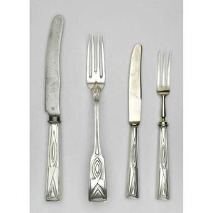 Juego de Cubiertos de Acero Inoxidable con Baño de Oro Rosa, Diseño Moderno, Cubiertos de Alta Calidad para Bodas, Hogar y Hotel - Product Image 5