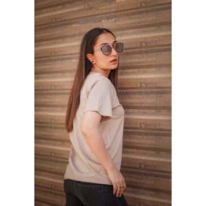 เสื้อยืดผู้หญิงขาวดำกาแฟ - Product Image 4