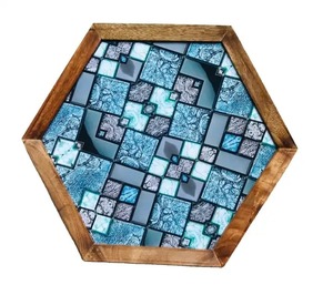 Plateau de service en bois Meena de haute qualité sur mesure pour la maison, pour le stockage des fruits à bas prix - Product Image 1