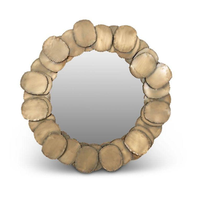 Luxury High Quality <b>Glass</b> Metal Decorative Wall Mirror Modern for Living Bedroom & Office for Hotel Use - Product Image 6