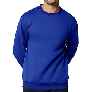 Sudadera ligera de gran tamaño para hombre, Jersey de algodón transpirable con detalles acanalados y textura suave, ropa de uso diario para primavera y otoño - Product Image 1
