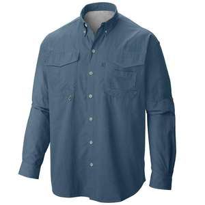 Chemise de pêche à manches longues tee-shirts de pêche bleu clair avec logo personnaliser t-shirt de pêche upf unisexe - Product Image 1