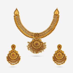 Collier pendentif vintage doré prêt pour le mariage - 190847 - Product Image 6
