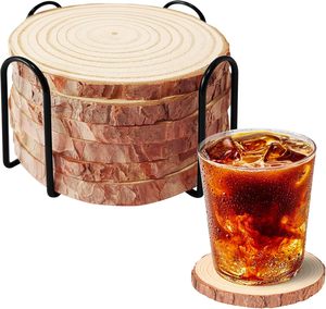Premium Quality Solid Wood <b>Tea</b> Coaster Set Elegant Storage <b>Stand</b> Durable Elegant for Daily Occasional Use for Mat Pads Export - Product Image 1