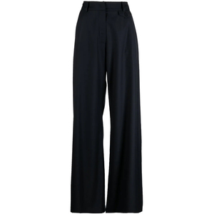 Pantalones Acampanados de Cintura Alta para Mujer, Tela de Algodón Elástica Personalizada, Estilo de Frente Plano, Transpirables, de Secado Rápido, Casuales para Verano - Product Image 6