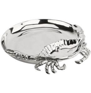 Bandeja de aluminio Espejo decorativo Chip pulido y Dip Metal Diseñador Bandejas de servicio de mesa Uso en el hogar y la boda - Product Image 1