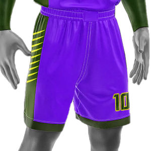 Design de maillot de basket-ball personnalisé pour kit d'équipe Col en V Sublimation haut de gamme Fabriqué au Pakistan Pantalon de qualité supérieure Design personnalisé - Product Image 3