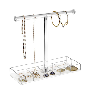 Présentoir de bijoux en acrylique Boucles d'oreilles antiques Collier Bracelet Présentoir de fenêtre de bijoux unique avec vente - Product Image 1