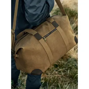 Sac de voyage en toile cirée personnalisé Heritage, sacs fourre-tout promotionnels pour le merchandising - Product Image 3