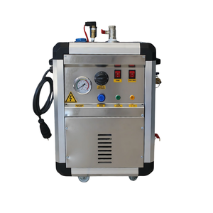 Limpiadora a Vapor Eléctrica Industrial Profesional para Lavado de Autos y Hoteles, Máquina de Limpieza Manual 220V/380V, 2 Años de Garantía, Nueva, Metálica/Con Serpentín - Product Image 2