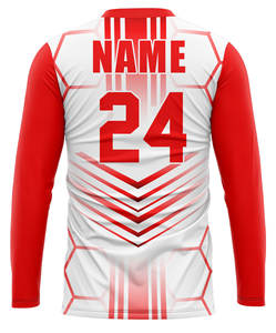 เสื้อยืดโอเวอร์ไซส์สำหรับผู้ชายมาใหม่มีโลโก้ที่กำหนดเองพิมพ์ลายเสื้อกีฬาแบบถักตัวยาวเสื้อผ้าลำลอง - Product Image 2