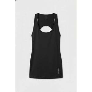 Camiseta Deportiva sin Mangas para Mujer Tommylife, Negra, Corte Estándar, con Detalle en la Espalda - 97297 - Negra - Product Image 1