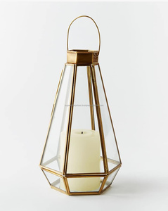 Stylish Shiny Design Candle Design <b>Lanterns</b> With Plated Finishing Decor Indoor Design T-<b>light</b> <b>Lanterns</b> Best for Home Decor - Product Image 2