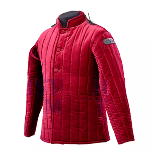 Abrigo Gambeson acolchado grueso con armadura de manga larga de tela de algodón Medieval de la mejor calidad Características de invierno Venta al por mayor Exportación disponible - Product Image 2