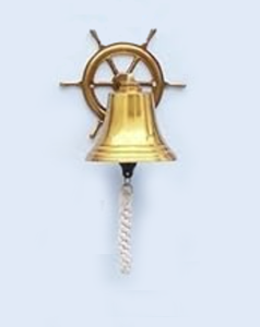 Campana Náutica de Latón para Entusiastas de la Decoración Marina, que Realza el Interior con un Auténtico Encanto Náutico - Product Image 2