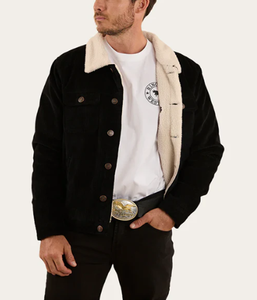 Prix usine vestes en toile respirante pour hommes doublure matelassée et manches côtelées vestes à la mode pour hommes pour la saison d'hiver - Product Image 5