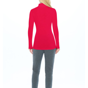 Blouses d'infirmière personnalisables en jersey doux Spandex/Polyester, respirantes et absorbantes pour femmes, usage hospitalier, médecins - Product Image 3