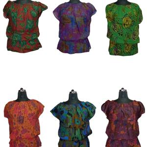 ฝ้ายที่ดีที่สุดระเบิดยืดหยุ่นมีสไตล์ด้านบนแฟชั่นอินเทรนด์รายการในชุดลำลอง - Product Image 1