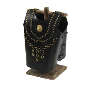 Fournisseur de veste d'armure en cuir médiévale décorative Veste d'armure en cuir à collectionner Cadeaux d'affaires décoratifs - Product Image 1