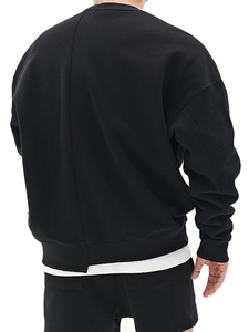 เสื้อสเวตเชิ้ตแนวสตรีทของผู้ชายสำหรับทุกสีออกใหม่พร้อมตัวเลือกการปรับแต่งเทคโนโลยีซักสำหรับทุกฤดูกาล - Product Image 4