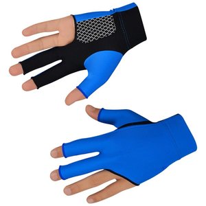 Guantes deportivos de billar profesionales de tres dedos de alta calidad, guantes de billar OEM antisudor antideslizantes de una sola pieza para hombre de invierno - Product Image 5