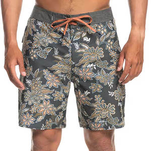Shorts de bain pour hommes à séchage rapide, légers, respirants, confortables, en tissu doux, pour l'été, fournisseur en gros OEM, usine - Product Image 2