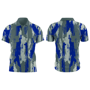 Nuevo diseño de calidad superior de secado rápido de manga corta de diseño personalizado de sublimación completa de alta calidad Polo ligero para hombres - Product Image 4