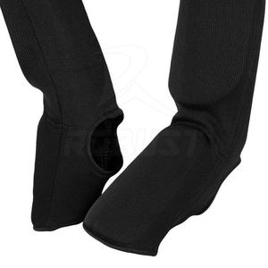 Espinilleras Ligeras de Neopreno con Envoltura de Tela para Adultos, Protección para Piernas Durante Entrenamientos y Sesiones de Gimnasio - Product Image 4