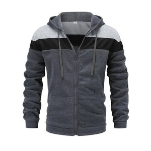 เสื้อฮู้ดขนแกะแบบมี2025สำหรับผู้ชายเสื้อฮู้ดน้ำหนักเบาออกแบบโลโก้ได้ตามต้องการ - Product Image 1