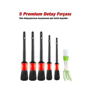 Mucit Home 10-Piece <b>Car</b> <b>Interior</b> and Exterior Cleaning Set – Drill Compatible Brush and Spray Pump - Product Image 4