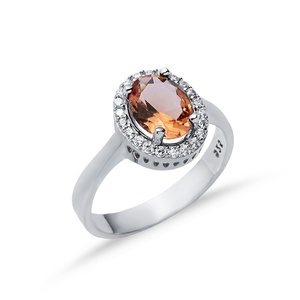 Forme ovale Sultanite Bague Bijoux Pour Femmes Classique En Gros Turc À La Main 925 Bijoux En Argent Sterling - Product Image 3