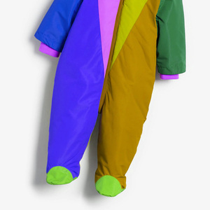 Gran oferta, mono Unisex de nueva colección de invierno, peleles de bebé de alta calidad con cierre de cremallera, patrón de estampado de bebé recién nacido - Product Image 6