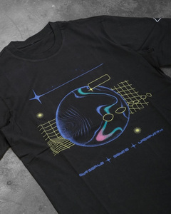 T-shirts pour hommes surdimensionnés en coton 100% 350g, respirants, à séchage rapide, imprimés en silicone, personnalisés OEM - Product Image 5