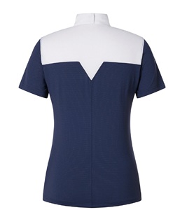 เสื้อนักขี่ม้าแขนสั้นสำหรับผู้หญิงเสื้อนักขี่ม้าเสื้อนักขี่ม้าคอตั้งแขนสั้นแบบพรีเมียม - Product Image 4