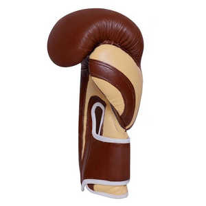 Gants de boxe professionnels d'entraînement au combat en gros avec conception personnalisée en cuir de vachette d'origine acceptant le logo Oem privé - Product Image 5