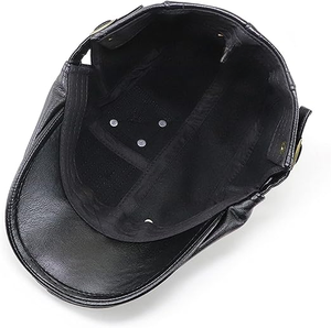 Chapeau en cuir élégant avec une durabilité robuste Parfait pour la randonnée, les voyages et les vêtements de plein air de tous les jours - Product Image 6