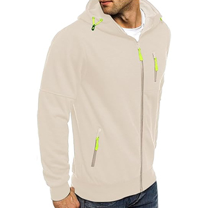 เสื้อฮู้ดซิปแบบวินเทจลำลองสำหรับทุกเพศ ผ้าฟลีซโพลีเอสเตอร์ 100% เป็นมิตรกับสิ่งแวดล้อม ระบายอากาศได้ดี เหมาะสำหรับฤดูหนาว คุณภาพสูง ปักลายอย่างดี - Product Image 3