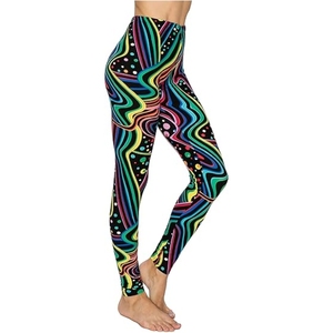 Leggings de Yoga con Cordón para Mujer, a la Moda, Invierno, Sin Costuras, Casuales, Antibacterianos, Transpirables, de Secado Rápido, Cintura Alta, Completos - Product Image 6