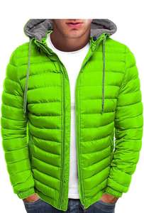 Vestes à bulles pour hommes de la mode tendance Toile de couleur personnalisée Design classique personnalisé - Product Image 4